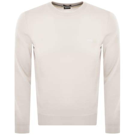 Product Image for BOSS Botto Knit Jumper Cream
