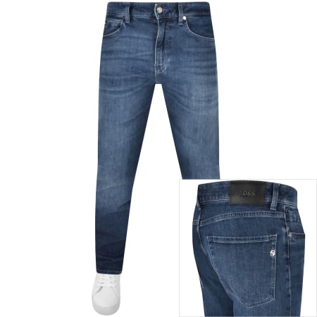 Product Image for BOSS Re Maine Regular Fit Jeans Blue
