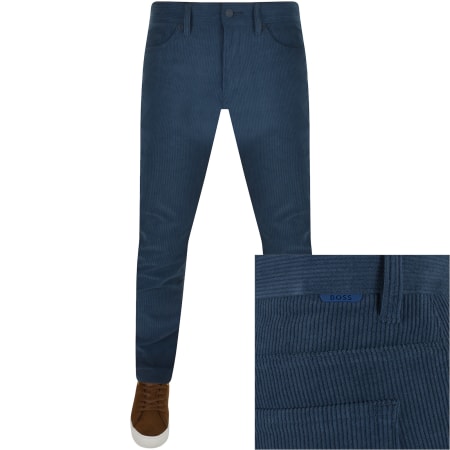 Product Image for BOSS P Delaware 5 Slim Fit Trousers Blue