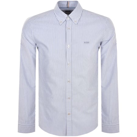 Product Image for BOSS Roan Long Sleeved Shirt Blue