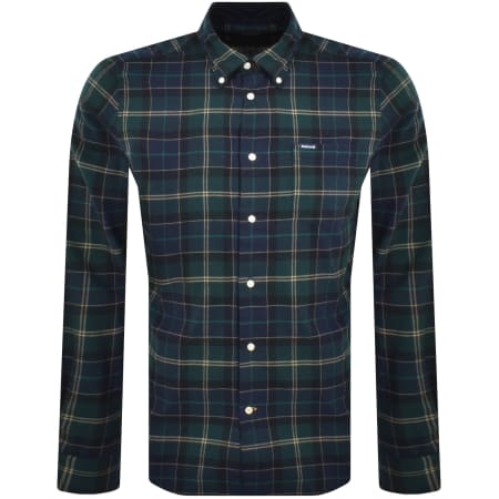 Product Image for Barbour Fortrose Check Tailored Fit Shirt Green