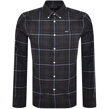 Product Image for Barbour Wetheram Long Sleeved Shirt Navy