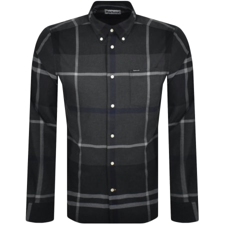 Product Image for Barbour Dunoon Check Long Sleeved Shirt Grey