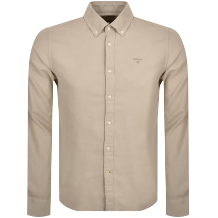 Product Image for Barbour Twillbridge Long Sleeved Shirt Beige
