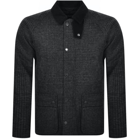 Product Image for Barbour Bedale Check Wool Jacket Grey