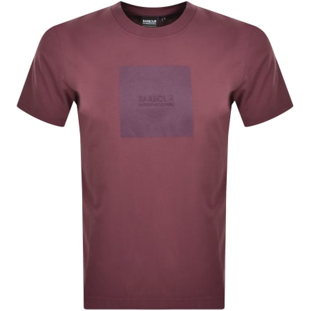 Product Image for Barbour International Logo T Shirt Purple