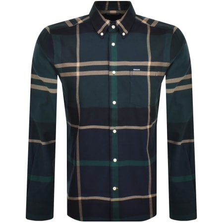 Product Image for Barbour Dunoon Check Long Sleeved Shirt Green