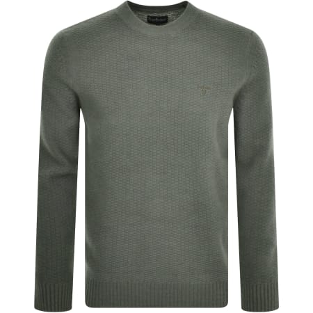 Product Image for Barbour Aston Knitted Crew Neck Jumper Grey