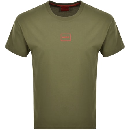 Product Image for HUGO Laze T Shirt Green