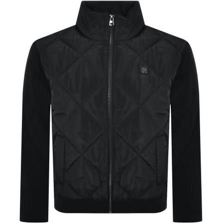 Product Image for HUGO Sybon Mixed Material Jacket Black