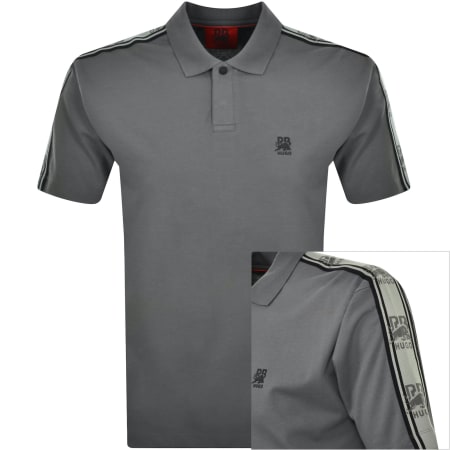 Product Image for HUGO X RB Drack Polo T Shirt Grey