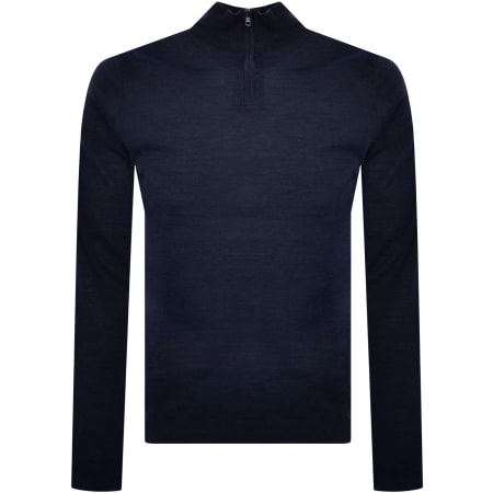 Product Image for Oliver Sweeney Curragh Quarter Zip Jumper Navy