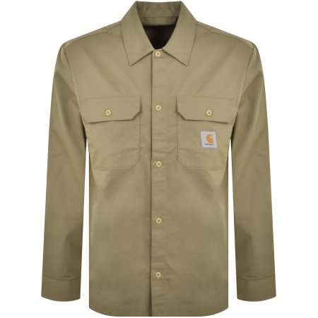 Product Image for Carhartt WIP Craft Long Sleeve Shirt Beige