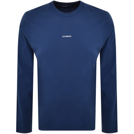 Product Image for CP Company Logo T Shirt Blue