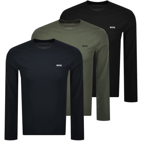 Product Image for BOSS 3 Pack Long Sleeve T Shirts