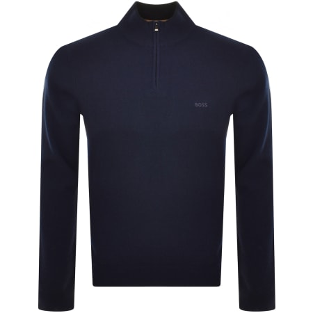 Product Image for BOSS Emarlo Knit Jumper Blue