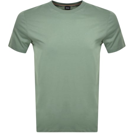 Product Image for BOSS Thompson 01 Logo T Shirt Green