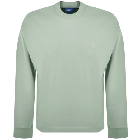 Product Image for HUGO Blue Ninnyo Sweatshirt Green
