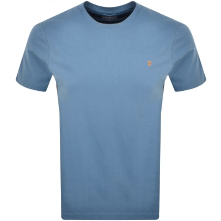 Product Image for Farah Vintage Danny T Shirt Blue