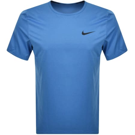 Product Image for Nike Training Dri Fit Logo T Shirt Blue