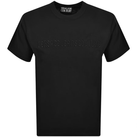 Product Image for Versace Jeans Couture Logo T Shirt Black