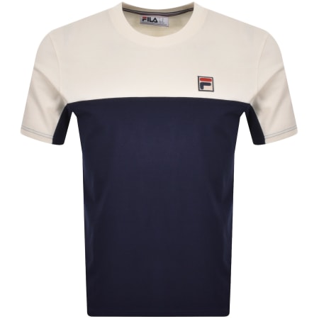 Product Image for Fila Vintage Colour Block T Shirt Navy