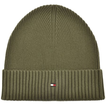 Product Image for Tommy Hilfiger Flag Beanie Hat Green