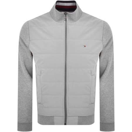 Product Image for Tommy Hilfiger Mix Media Jacket Grey