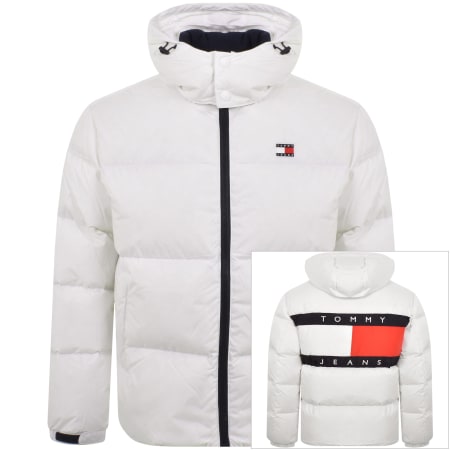 Product Image for Tommy Jeans Alaska Puffer Jacket White