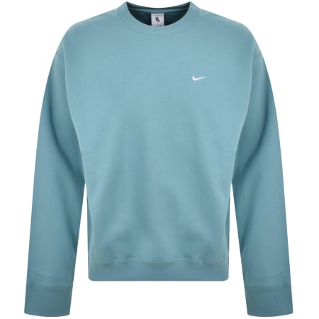 Product Image for Nike Solo Swoosh Sweatshirt Turquoise Blue