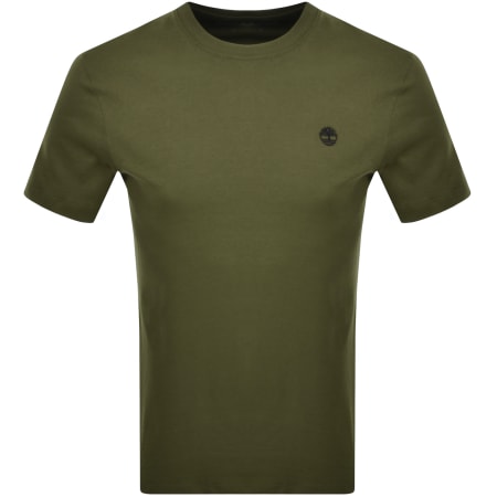 Product Image for Timberland Dun River Logo T Shirt Green