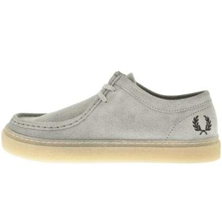Product Image for Fred Perry Dawson Low Suede Shoe Grey