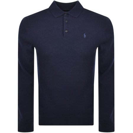 Product Image for Ralph Lauren Polo Knitted Wool Jumper Navy