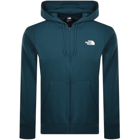 Product Image for The North Face Simple Dome Zip Hoodie Blue