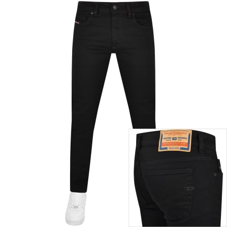 Product Image for Diesel D Sleenker Skinny Fit Jeans Black