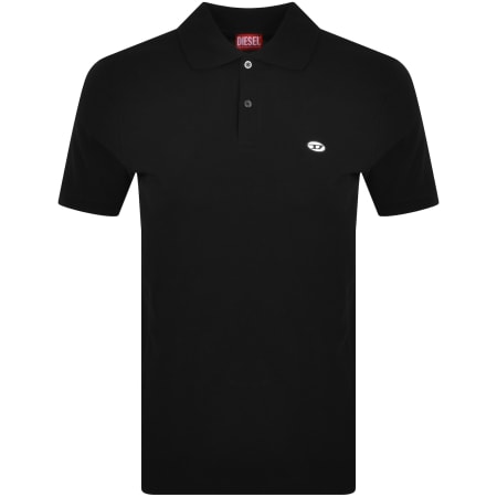 Product Image for Diesel Rejust D Oval Polo T Shirt Black