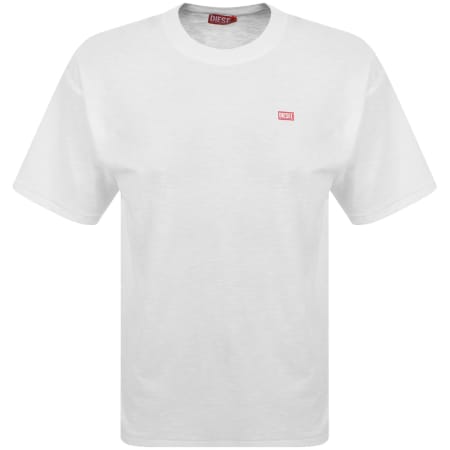 Product Image for Diesel T Boxt K2 Regular Fit T Shirt White