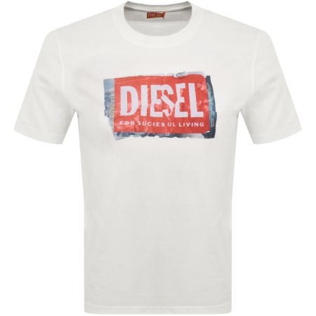 Product Image for Diesel T Adjust Q6 T Shirt Off White