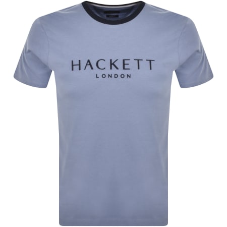 Product Image for Hackett Heritage H Classic Fit T Shirt Blue