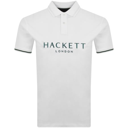 Product Image for Hackett Polo T Shirt White