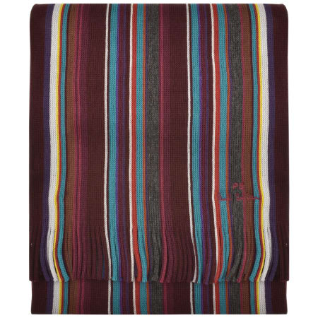 Product Image for Paul Smith Multicolour Striped Wool Scarf