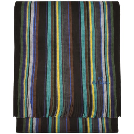 Product Image for Paul Smith Multicolour Striped Wool Scarf
