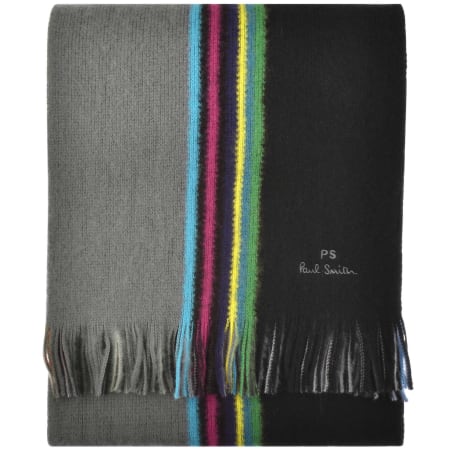 Product Image for Paul Smith Reversible Striped Wool Scarf