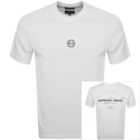 Product Image for Marshall Artist Wireframe Graphic T Shirt White