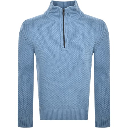Product Image for BOSS Kurano Knit Jumper Blue