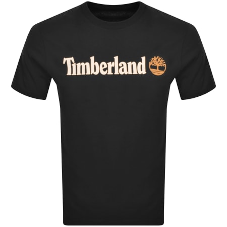 Product Image for Timberland Logo T Shirt Black