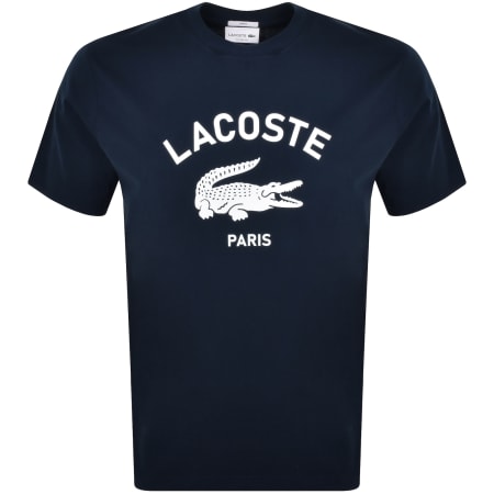 Product Image for Lacoste Paris Logo T Shirt Navy