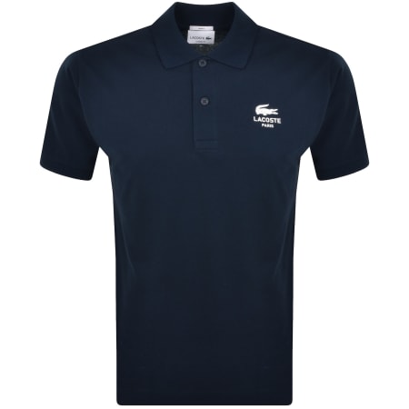 Product Image for Lacoste Logo Polo T Shirt Navy
