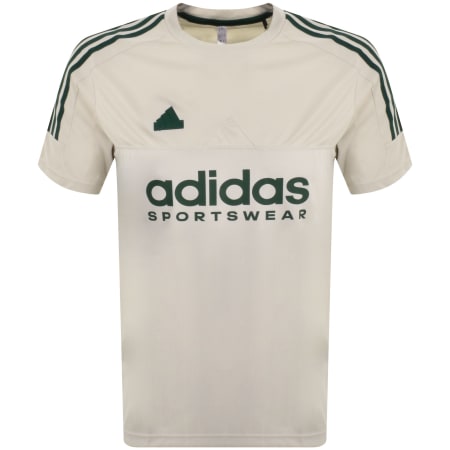 Product Image for adidas Sportswear Tiro T Shirt Beige