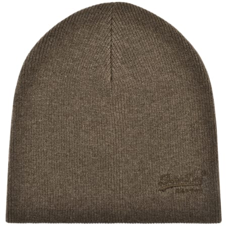 Product Image for Superdry Knit Beanie Hat Brown